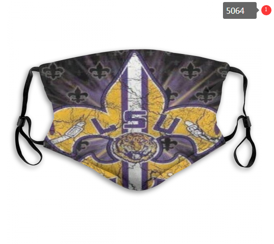 NCAA LSU Tigers #6 Dust mask with filter